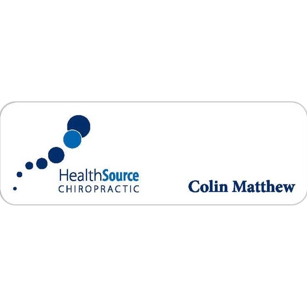 Upgrade your look with a full color aluminum badge that includes... from ASI 61966 HPG / Beacon Promotions HPG Gold