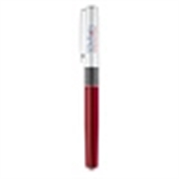 Cap off rollerball pen with chrome clip and accents.... from ASI 31517 Admart Products / Admart Line