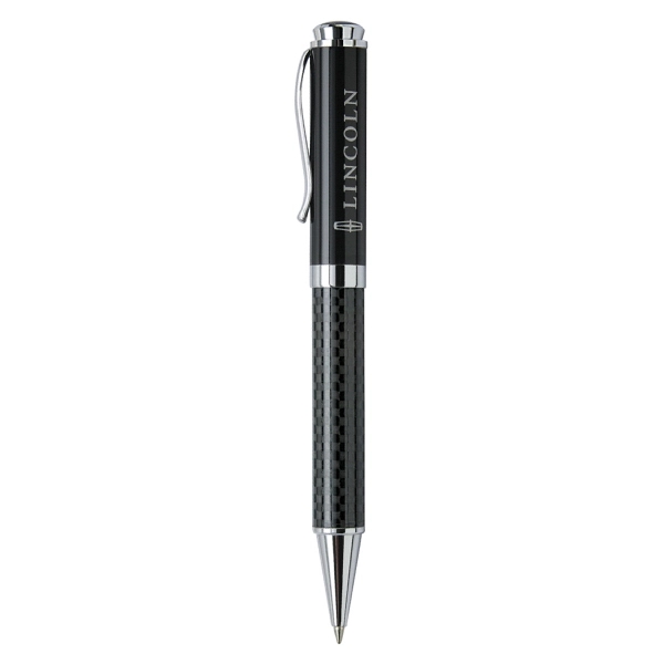 Carbon fiber twist action ballpoint pen.... from ASI 31517 Admart Products / Admart Line