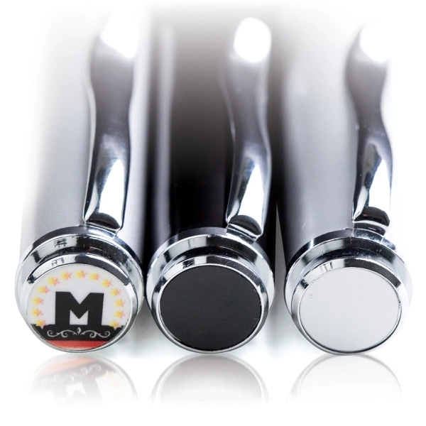 Carbon fiber twist action ballpoint pen.... from ASI 31517 Admart Products / Admart Line