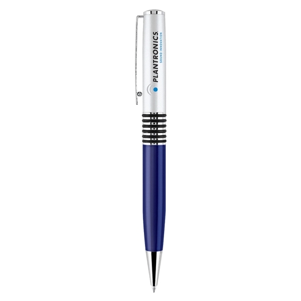 Metal Twist Action Ballpoint Pen with Silver cap.... from ASI 31517 Admart Products / Admart Line
