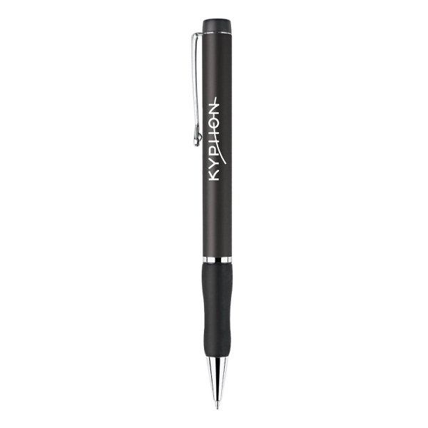 Aluminum ballpoint pen with chrome plated accents.... from ASI 31517 Admart Products / Admart Line