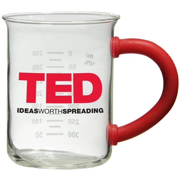 14 oz. latte lab glass with silicone handle.... from ASI 40515 BILD Enterprises LLC / Ben-Line