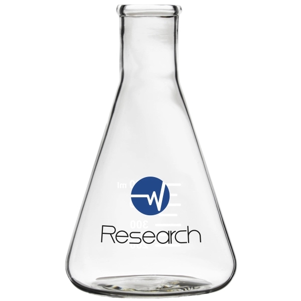 Eerlenmeyer flask with hand blown authentic borosilicate labware glass.... from ASI 40515 BILD Enterprises LLC / Ben-Line
