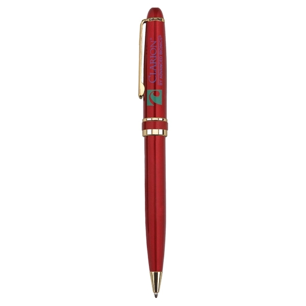 Cap off rollerball pen with matte lacquer finish.... from ASI 31517 Admart Products / Admart Line