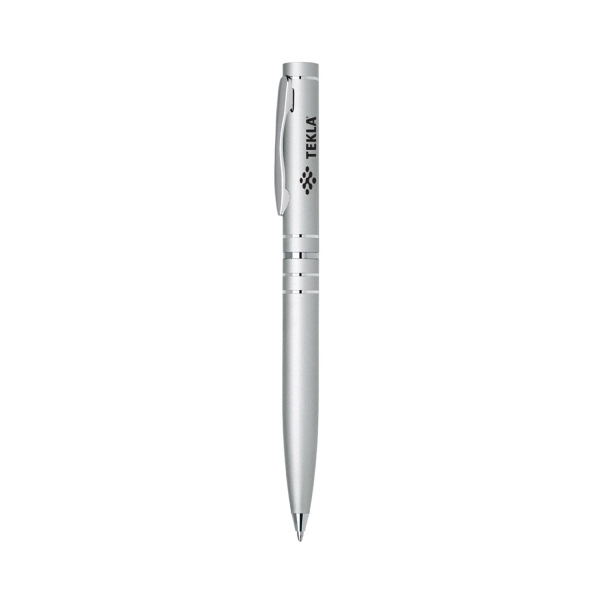 Twist Action Aluminum Ballpoint with Shiny Chrome clip & trim.... from ASI 31517 Admart Products / Admart Line