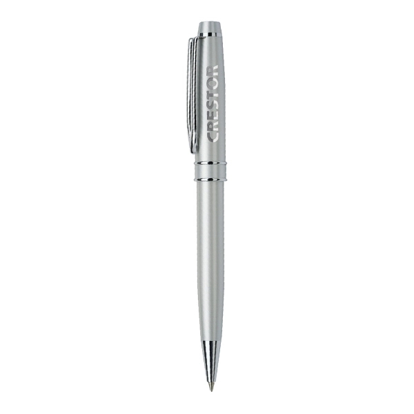 Twist action ballpoint pen. Solid brass construction... from ASI 31517 Admart Products / Admart Line