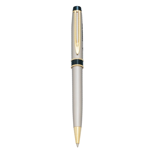 Twist action ballpoint pen. Solid brass construction... from ASI 31517 Admart Products / Admart Line