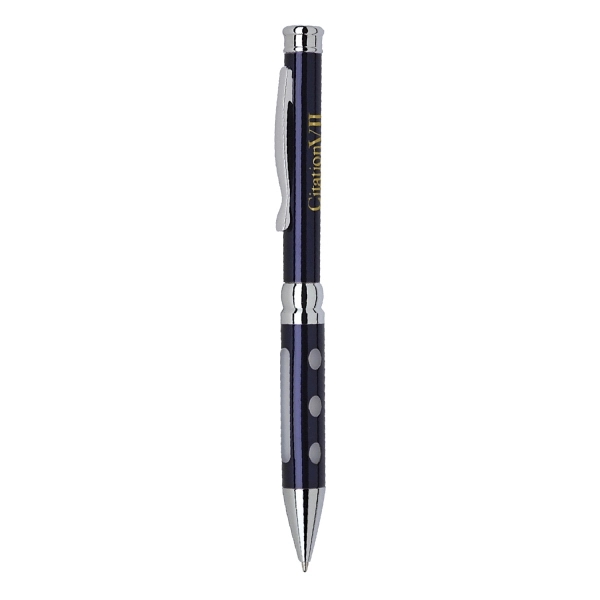 Pen constructed with solid brass and sleek electroplated finish.... from ASI 31517 Admart Products / Admart Line
