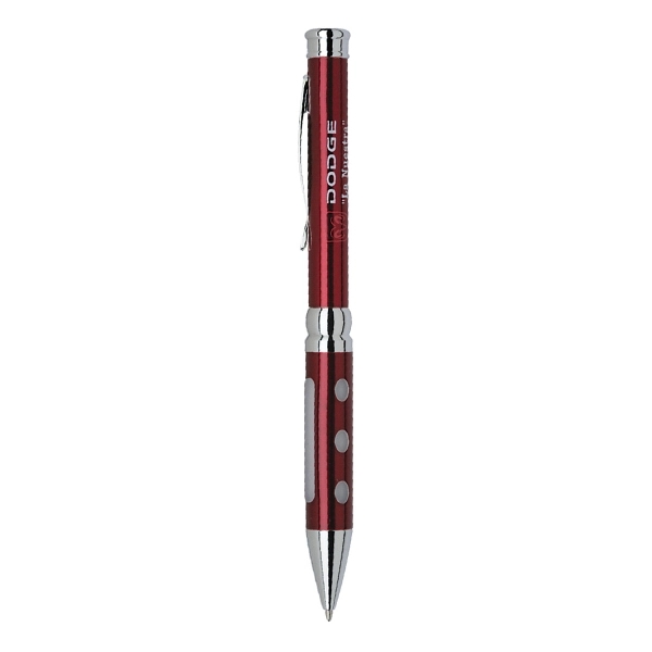 Pen constructed with solid brass and sleek electroplated finish.... from ASI 31517 Admart Products / Admart Line