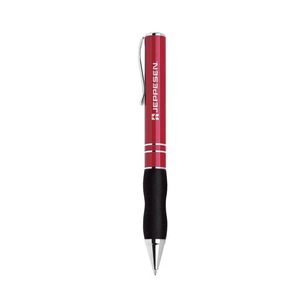 Contemporary twist action ballpoint pen with chrome trim.... from ASI 31517 Admart Products / Admart Line