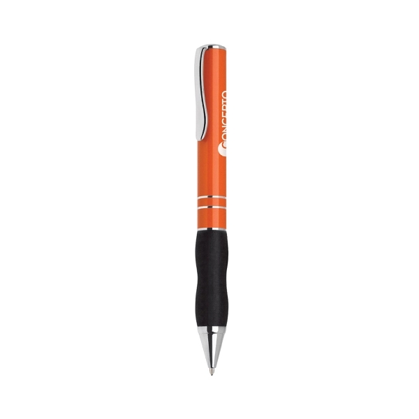 Contemporary twist action ballpoint pen with chrome trim.... from ASI 31517 Admart Products / Admart Line