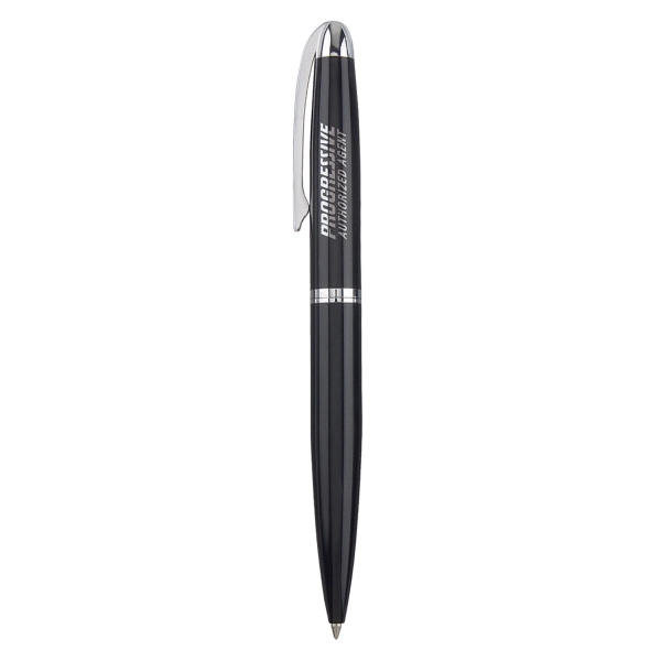 Twist action ballpoint pen features a solid brass construction barrel.... from ASI 31517 Admart Products / Admart Line