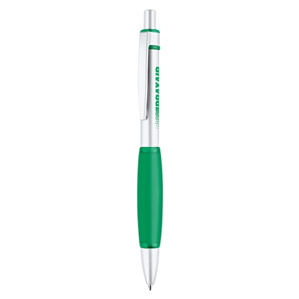 Click action ballpoint pen with aluminum barrel.... from ASI 31517 Admart Products / Admart Line