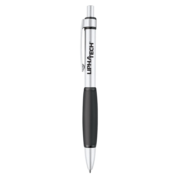 Click action ballpoint pen with aluminum barrel.... from ASI 31517 Admart Products / Admart Line