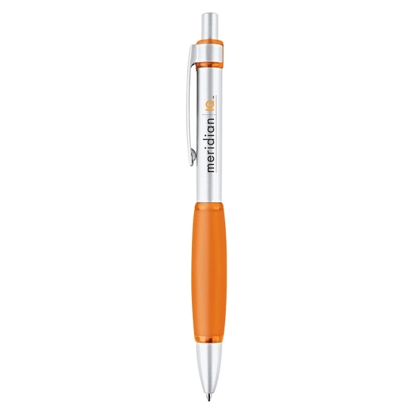 Click action ballpoint pen with aluminum barrel.... from ASI 31517 Admart Products / Admart Line
