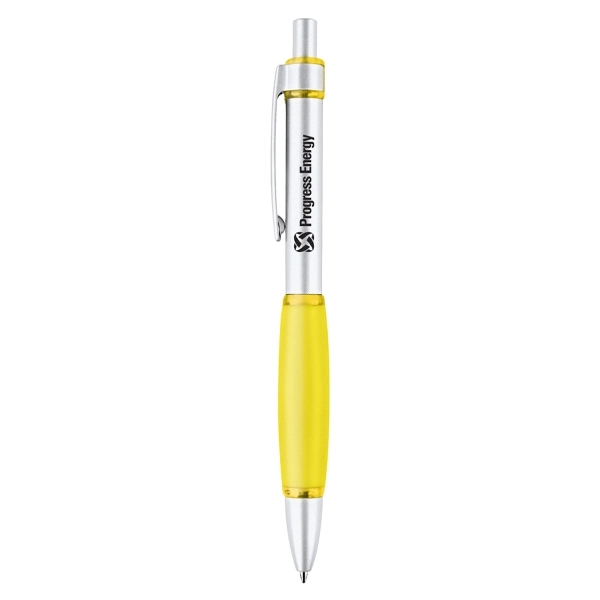 Click action ballpoint pen with aluminum barrel.... from ASI 31517 Admart Products / Admart Line