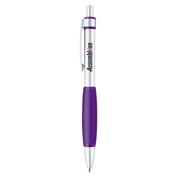 Click action ballpoint pen with aluminum barrel.... from ASI 31517 Admart Products / Admart Line