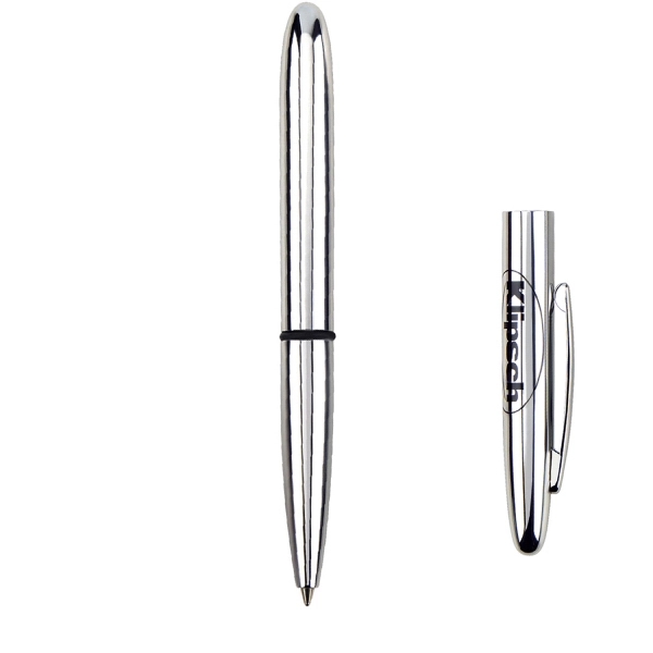 Special extendable brass ballpoint pen with shiny chrome trims accents.... from ASI 31517 Admart Products / Admart Line