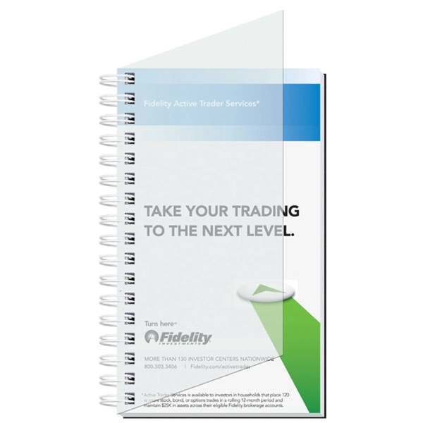 Gallery journals, 30 pt. translucent poly cover with printed insert sheet,... from ASI 50873 Drum-Line / Drum-line Inc