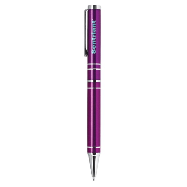 Twist action aluminum ballpoint pen.... from ASI 31517 Admart Products / Admart Line