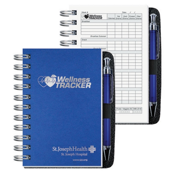 Wellness journal with 100 fill-in sheets to track exercise, diet and... from ASI 50873 Drum-Line / Drum-line Inc