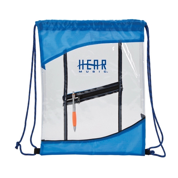 The Clarity Clear Drawstring Pack... from ASI 57702 GoodHopeBags, Inc.