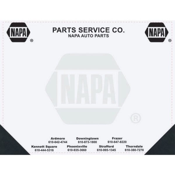 40 sheet non dated desk pad printed one or two standard... from ASI 50873 Drum-Line / Drum-line Inc