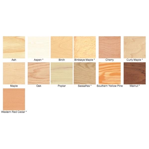 Wooden, 4 1/4" x 5 1/2" veneer post card made from... from ASI 92531 Unique Custom Products / UCP