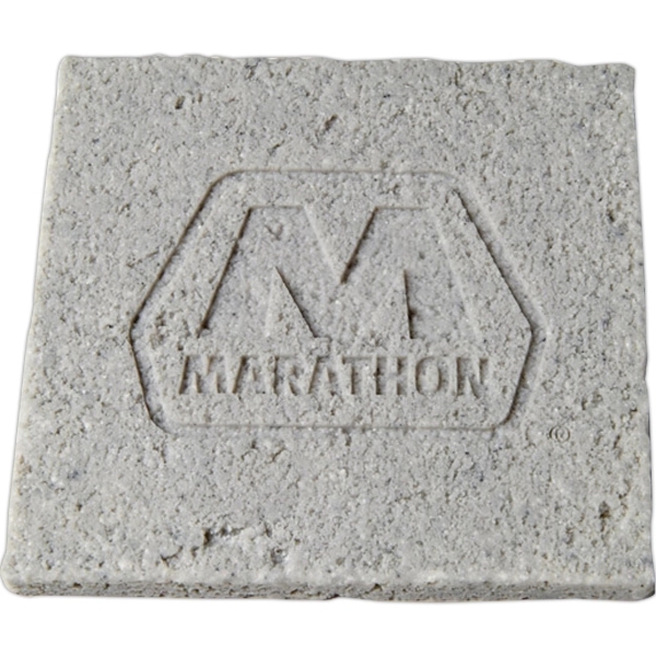 Concrete coaster. 4" x 4" x .25". Made in USA.... from ASI 89860 StoneyCreek / StoneyCreek®