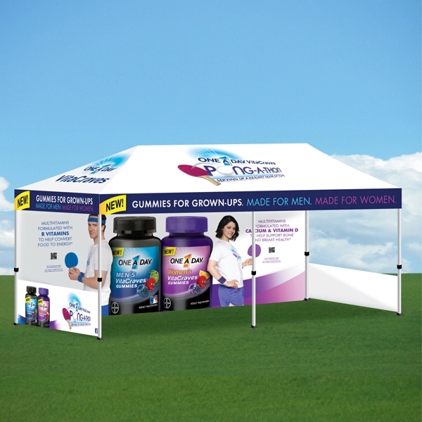 10' x 20' tent gold package.... from ASI 30442 Above & Beyond Advertising Products / PromoAdLine
