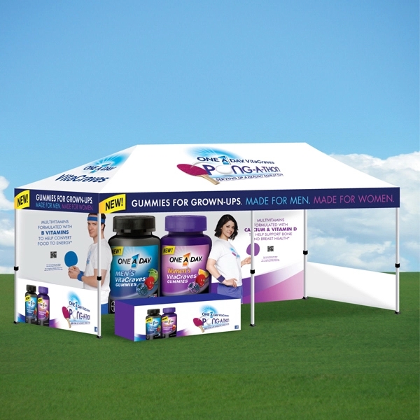 10' x 20' tent platinum package.... from ASI 30442 Above & Beyond Advertising Products / PromoAdLine