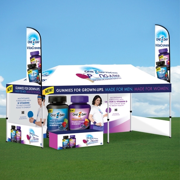 10' x 20' tent deluxe package.... from ASI 30442 Above & Beyond Advertising Products / PromoAdLine