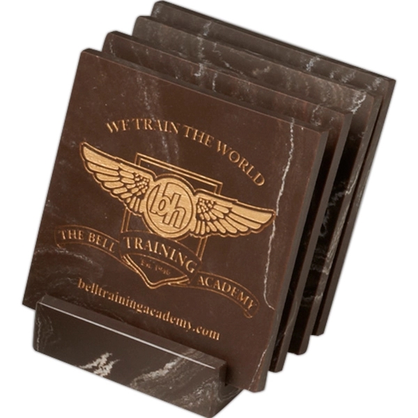 Square coaster set is made in USA.... from ASI 89860 StoneyCreek / StoneyCreek®