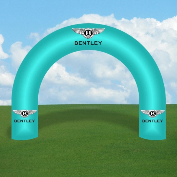 30 foot inflatable balloon arch with inflation fan, tie downs, storage... from ASI 30442 Above & Beyond Advertising Products / PromoAdLine
