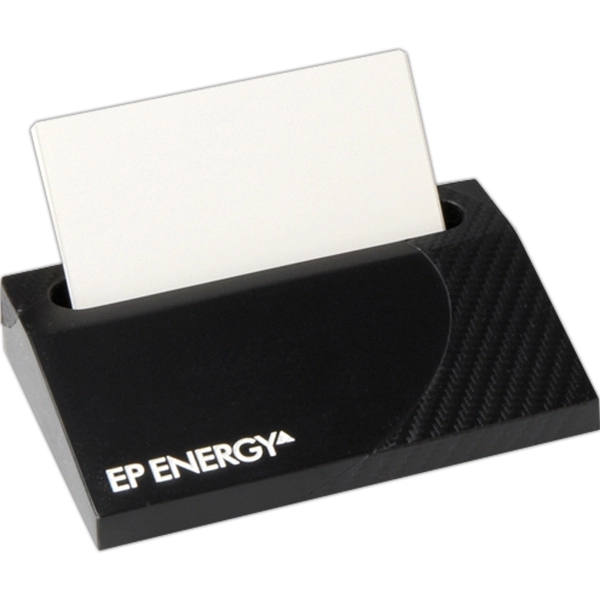 Carbon fiber business card holder desk essential.... from ASI 89860 StoneyCreek / StoneyCreek®