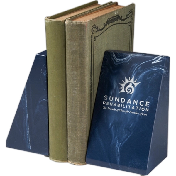 Wedge shaped bookends. 3.5" x 2.75" x 5.5".... from ASI 89860 StoneyCreek / StoneyCreek®