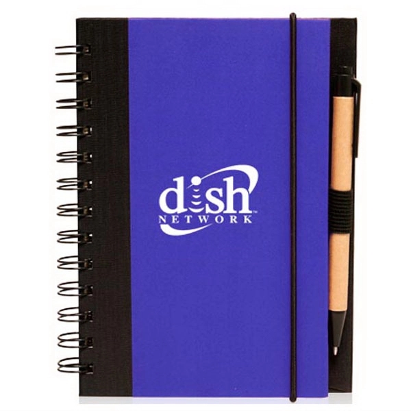 5 x 7 in Eco Friendly Spiral Notebook with Pen.... from ASI 39552 BEL Promo