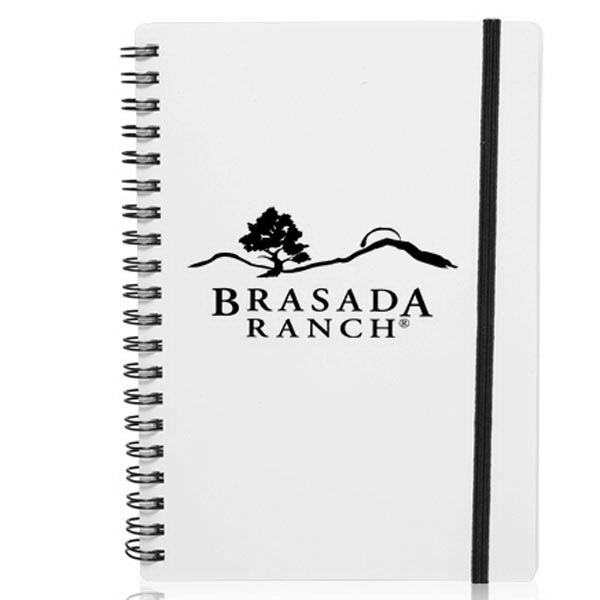 5 x 7 in Spiral Notebook with Color Accents.... from ASI 39552 BEL Promo