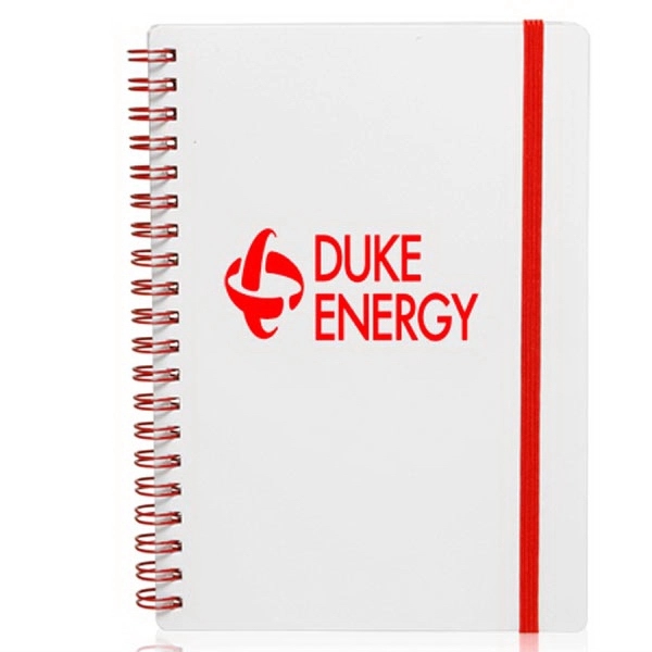 5 x 7 in Spiral Notebook with Color Accents.... from ASI 39552 BEL Promo