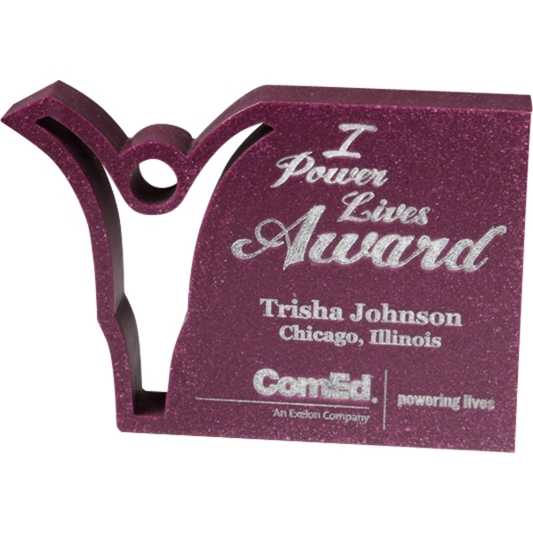 Creative cutout desk award.... from ASI 89860 StoneyCreek / StoneyCreek®