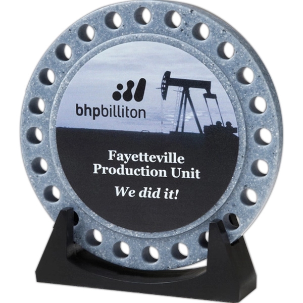 Orbit desk award. The removable disk sits in a sleek base... from ASI 89860 StoneyCreek / StoneyCreek®