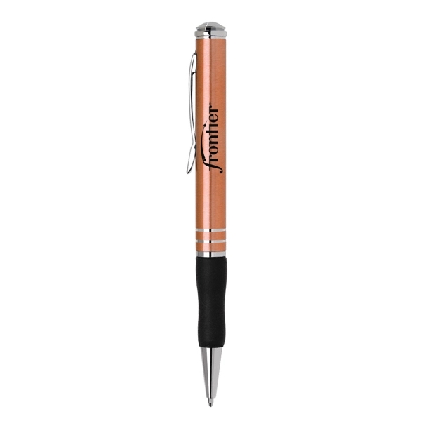 Aluminum twist-action ballpoint pen with a lacquer finish.... from ASI 31517 Admart Products / Admart Line