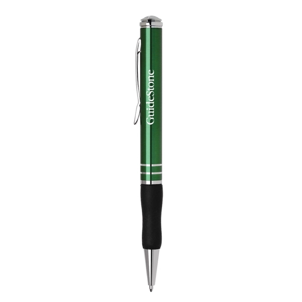 Aluminum twist-action ballpoint pen with a lacquer finish.... from ASI 31517 Admart Products / Admart Line