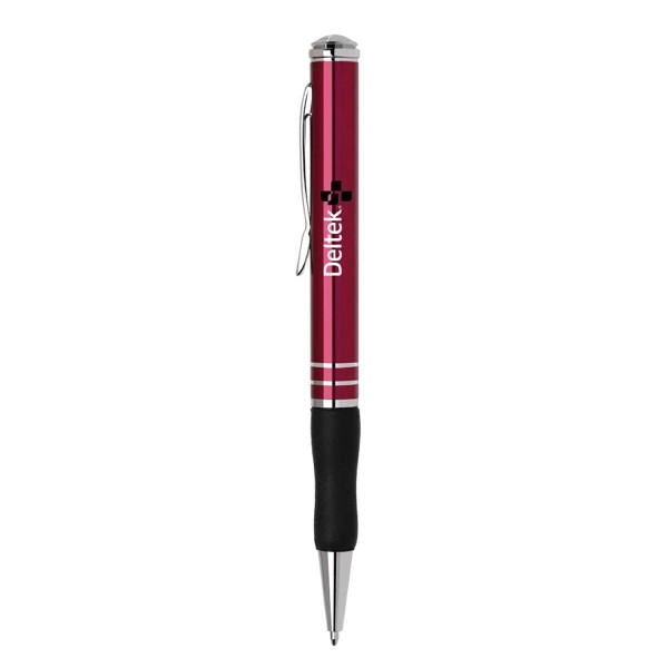 Aluminum twist-action ballpoint pen with a lacquer finish.... from ASI 31517 Admart Products / Admart Line