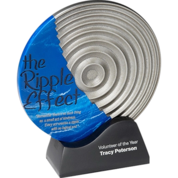 Ripple award. 6.5" x 2" x 8".... from ASI 89860 StoneyCreek / StoneyCreek®