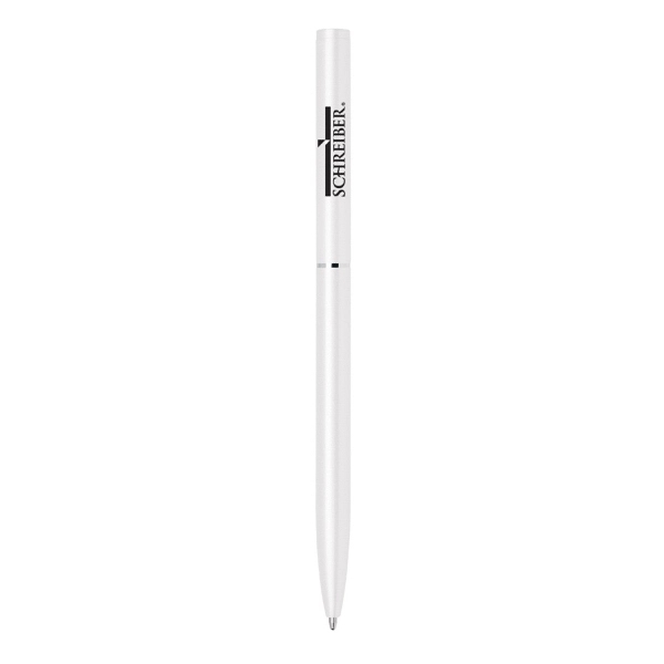 Twist action aluminum ballpoint pen with silver accents.... from ASI 31517 Admart Products / Admart Line