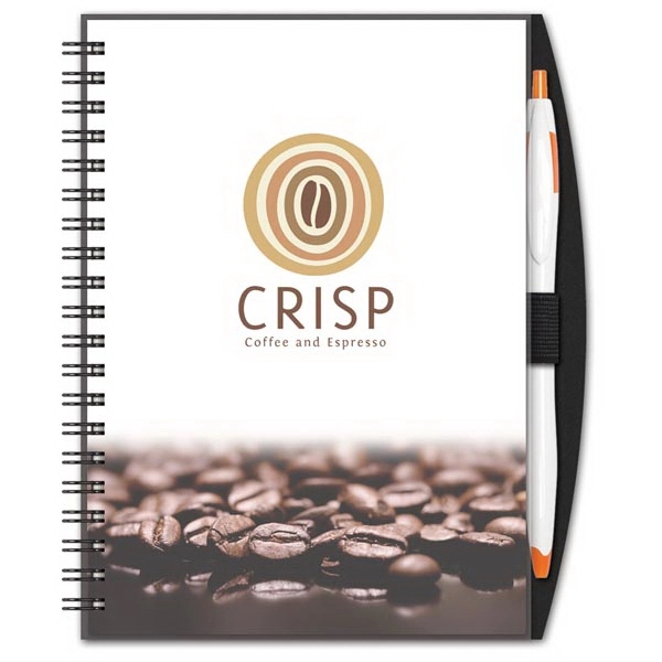 5" x 7" journal with poly front cover, full color digital... from ASI 91340 Journalbooks/Timeplanner Calendars