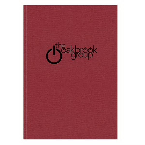 7" x 10" perfect-bound ValueLine meeting book with foil imprint and... from ASI 91340 Journalbooks/Timeplanner Calendars