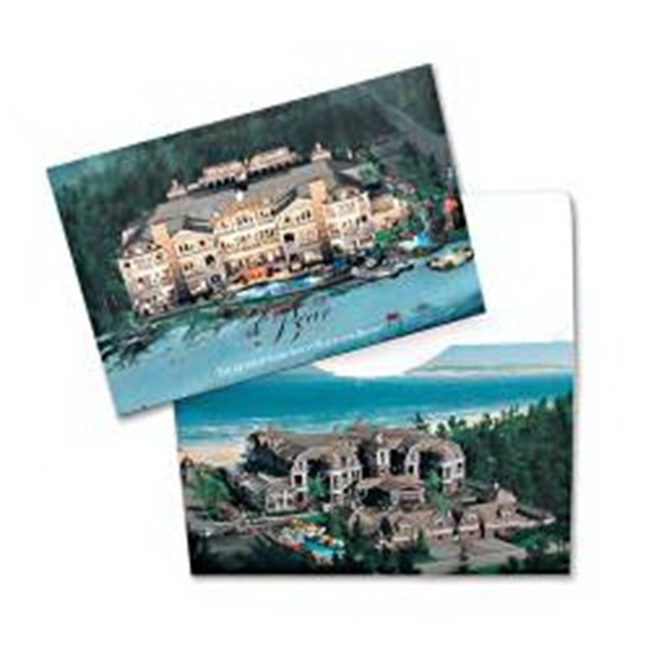 Full color printed Portfolio measures 10" x 15", with a sealed... from ASI 32050 Admore / Admore®